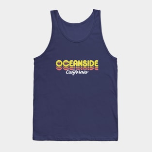 Retro Oceanside California Tank Top